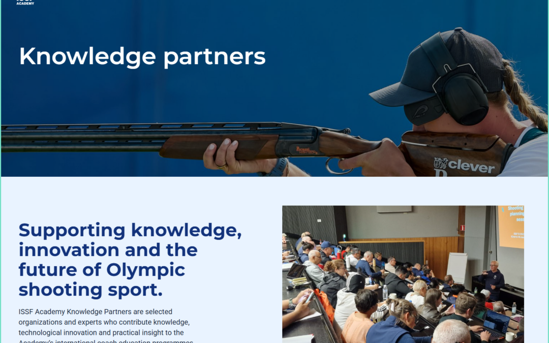 Knowledge Partner of the ISSF Academy