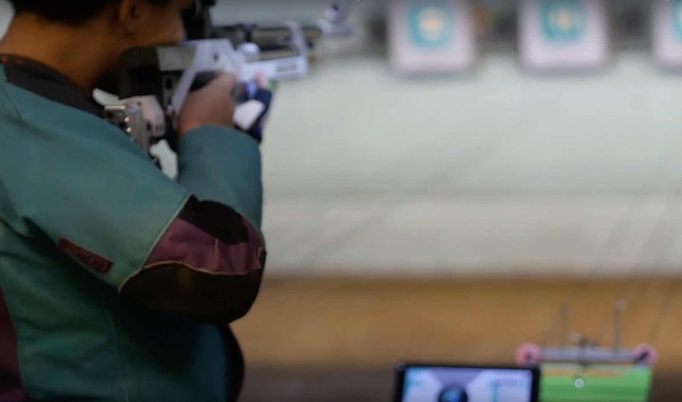 Training session at the shooting range